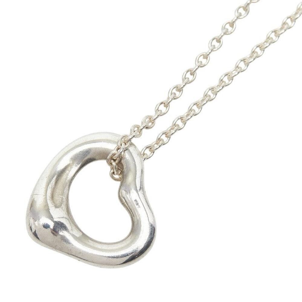 Tiffany & Co. Open Heart Sterling Silver 925 Necklace